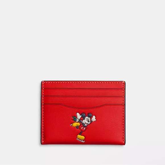 Coach Accessories - Coach X Disney slim ID card case with winter motif